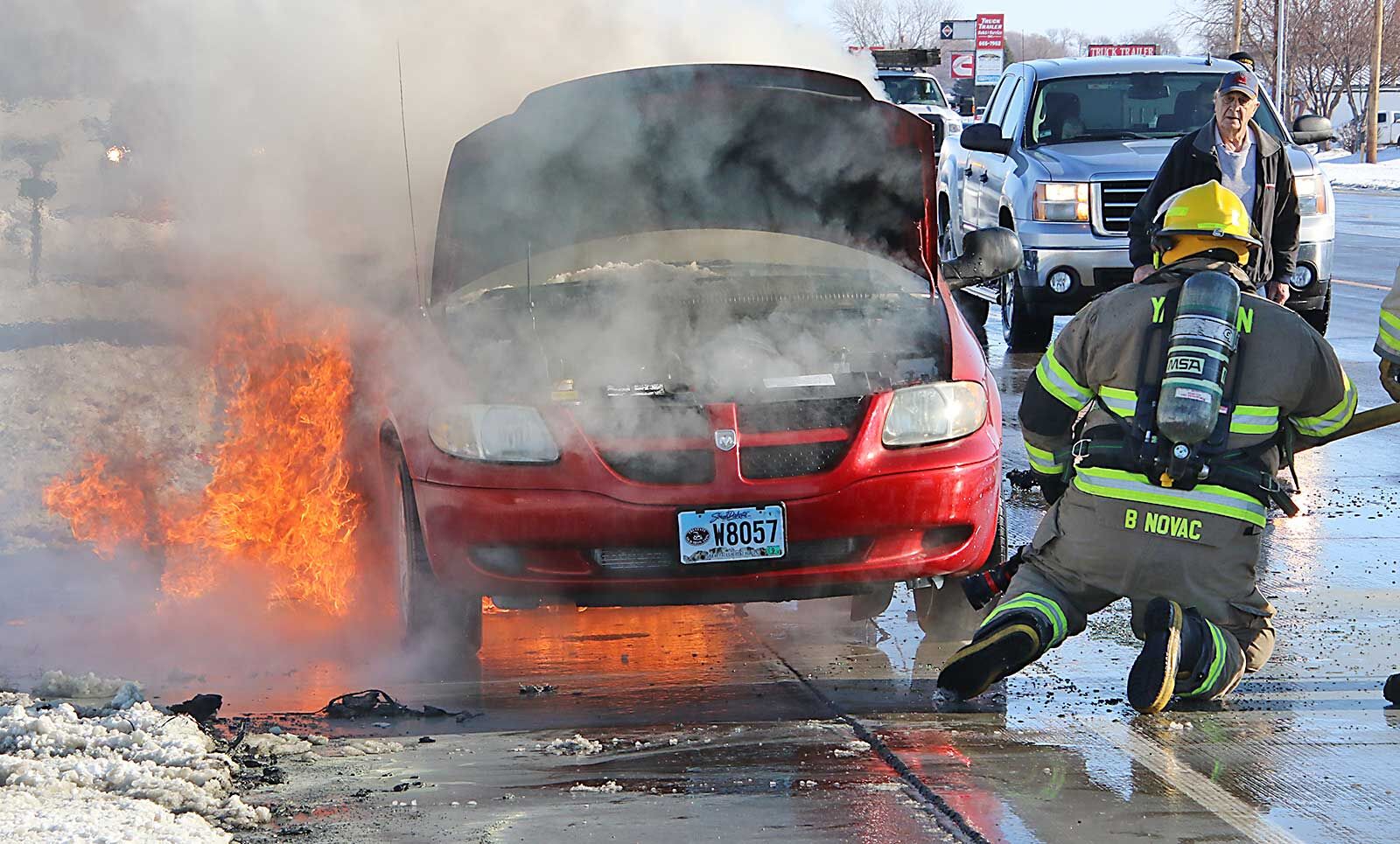 Friday Afternoon Flames